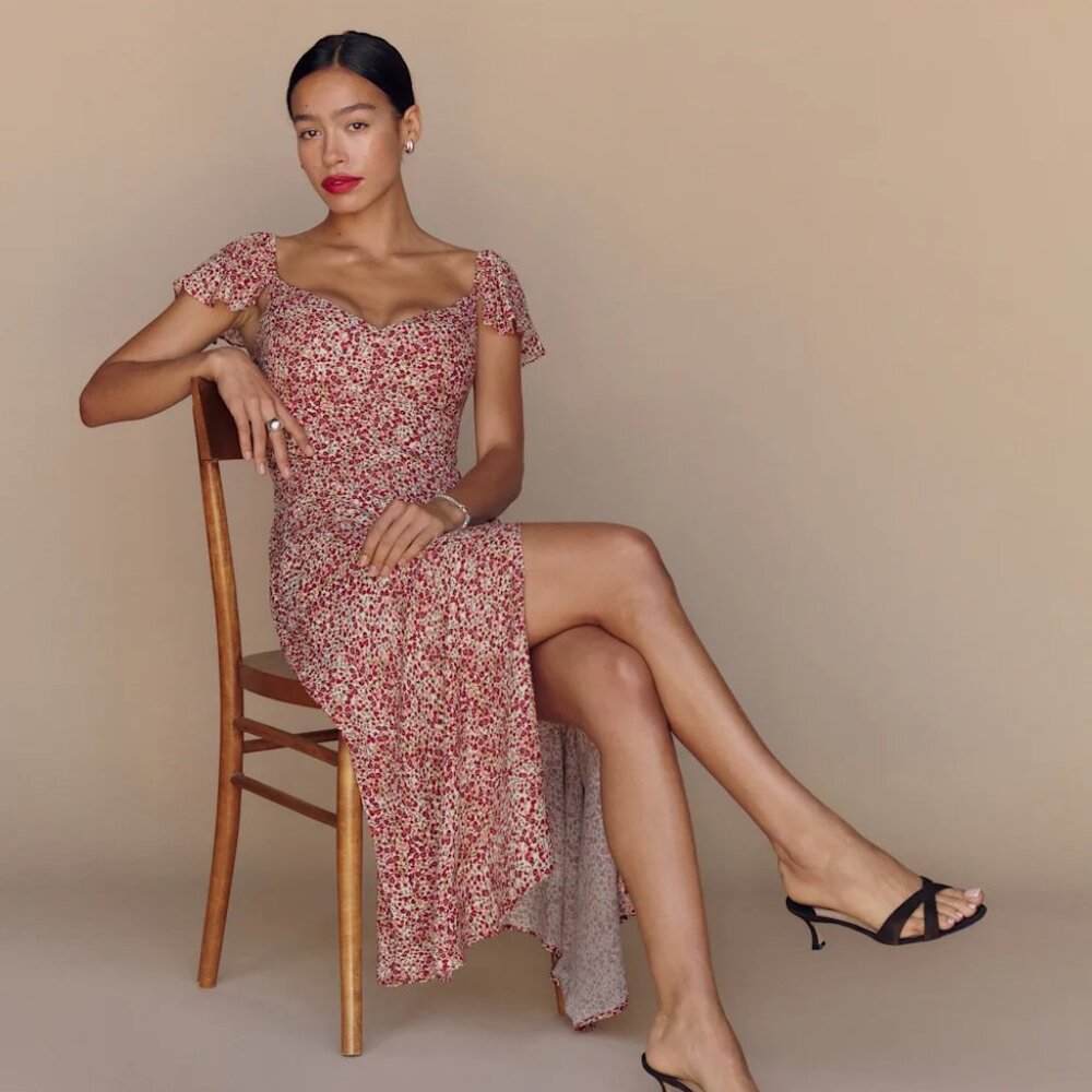 Reformation Baxley Dress